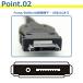 �K���P�[ �[�d �P�[�u�� 1.0m FOMA softbank 3G �Ή� �f�[�^ �]�� USB �g�ѓd�b �[�d�� �A�_�v�^ �݊� �֘A�摜3