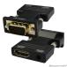 HDMI to VGA изменение адаптер коннектор конвертер d-sub 15 булавка HD звук источник питания не необходимо женский мужской 1080P соответствует 