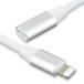 iPhone удлинение кабель 2m мужской женский код адаптер коннектор iPhone iPad iPod Apple Pencil соответствует внезапный скорость зарядка данные пересылка такой же период аудио подключение 