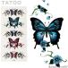  тату-наклейка тату-наклейка краска 3D бабочка цветок водонепроницаемый корпус наклейка TATOO inserting . татуировка транскрипция водонепроницаемый симпатичный красочный M026