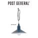POST GENERAL( post jenelaru) HANG LAMP TYPE2 hang лампа модель two - SAXE BLUE затенитель от солнца имеется LED свет 