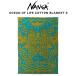 NANGA наан gaOCEAN OF LIFE COTTON BLANKET S/ одиночный размер кемпинг уличный спальное место в транспортном средстве van жизнь диван покрытие nz2254-4c426