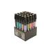 25 Architectural Colors Tabletop Cube - Chartpak AD Markers Tri-