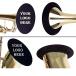  woodwind instrument . brass instruments for custom bell cover Logo attaching trumpet for bell cover 18 tuba black parallel import 