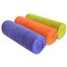 SINLAND speed . face towel sport microfibre towel 3 sheets set 33cmx74cm purple & orange & green parallel import 