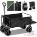  уличный Wagon выдерживаемая нагрузка 200KG тележка для багажа передвижная корзинка кемпинг Cart zonchi- длинный предмет соответствует удален возможность шина большой шина тормоз имеется складной 