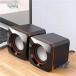 PC динамик персональный компьютер динамик высококачественный звук USB источник питания проводной Mini штекер подключение телевизор динамик shemhen звук розетка не необходимо маленький размер большой громкость бас USB удобный 