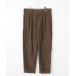 PINK HOUSE / Pink House замша tuck брюки 