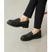 BEARDSLEY / Via z Lee { полная распродажа размер дополнение рассмотрение средний } кожа объем Loafer { натуральная кожа }