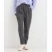 SHOO*LA*RUE / колодка la Roo [ высота Revue /SS-LL/ прекрасный ножек Silhouette ] природа . body type покрытие легкий Denim конические брюки 