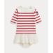 POLO RALPH LAUREN / Polo Ralph Lauren ( baby ) полоса do хлопок Мали na- платье &amp;bruma-