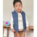 COMME CA ISM / Comme Ca Ism Denim style джерси -× боа с хлопком двусторонний лучший ( baby размер )