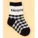 COMME CA ISM / Comme Ca Ism Logo × серебристый жевательная резинка проверка носки 