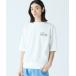 LACOSTE / Lacoste большой размер часы эмблема тренировочный футболка футболка 