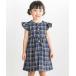 BeBe Petits Pois Vert / �x�x �v�` �|�� ���F�[�� �y�X�܌���z�y�������z�N���V�J���`�F�b�N���t���������s�[�X(95150cm)