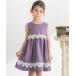 BeBe Petits Pois Vert / �x�x �v�` �|�� ���F�[�� ���[�X�|�C���g�E�L���L���W�����X�J(95~150cm)