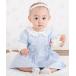 SLAP SLIP BABY /s LAP slip baby цветок точка Denim ламе точка рисунок полоса smo King .... One-piece +bruma выставить baby (70~80cm)