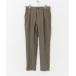 URBAN RESEARCH DOORS / Urban Research дверь z[. помятость / легкий уход ]LIFE STYLE TAILOR шерсть Like tsu il стрейч брюки 