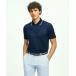 Brooks Brothers / Brooks Brothers Performance Series полиэстер Blend стрейч джерси - solid Zip выше Golf рубашка-поло 
