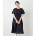 Leilian / Leilian ... высокий талия flair One-piece [Leilian WHITE LABEL]