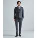 MEN'S BIGI / мужской Bigi [Loro Piana/roro* Piaa -na] шерсть . шерсть Glenn в клетку костюм 
