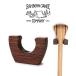 SANBORN CANOE COMPANY солнечный bo-n каноэ PADDLE HANGER Walnut орнамент специальный вешалка 1 шт грецкий орех интерьер дисплей 