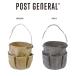POST GENERAL( post jenelaru) WAXED CANVAS TOOL BAG ROUND / воск do парусина сумка для инструментов раунд кемпинг DIY работа мульти- место хранения 