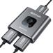 HDMI�ؑ֊� 4k@60hz HDMI���z��AGANA�o���� hdmi�Z���N�^�[ 1����2�o��/2����1�o�� �蓮 Hdmi �؂�ւ��� Xbox PS5/4/3 DVD�v���[���[Fire Stick�K