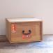  Showa Retro сито лекарство коробка маленький выдвижной ящик из дерева чистота жестяная пластина табличка имеется / античный место хранения бардачок выдвижной ящик ..HKK-00063