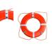  lifesaving swim ring for holder NS-250 for 1 pieces unit price Japan boat .