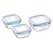  Rech жаростойкий стекло контейнер 3P комплект ME-7396