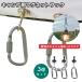 �L�����v ������ �}�O�l�b�g�t�b�N + �J���r�i 3�� �Z�b�g �l�I�W������ �n���K�[ �����^���n���K�[ �����^���t�b�N ���� �A�E�g�h�A �e���g �^�[�v �o�R �ނ�