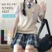  school woman lady's uniform knitted spring autumn winter V neck student school uniform girl junior high school student high school student school autumn clothes 