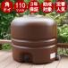  rain water tank Home dam 110L Brown * angle doi for assistance gold .. gold original work rain water .. tanker DIY stylish easy installation kodama resin industry 