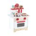 Hape gourmet kitchen for children wooden Play kitchen retro red 