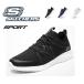 SKECHERS スケッチャーズ sport メンズ 男性用 靴 スニーカー 運動靴 Black ブラック スポーツ 軽量ソールメッシュシューズ ローカット 通気性 カジュアル 52873