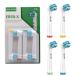 [ сменный товар ] Brown Oral B заменяемая щетка электрический зубная щетка EB50-X соответствует сменный щетка многофункциональный щетка 4шт.