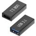  модель C USB3.1 изменение адаптер 2 шт. комплект USB-C женский to USB-A женский удлинение трансляция коннектор женский женский удлинение адаптер Type-A Type-C 10Gbps высокая скорость данные пересылка 