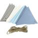  Galland flag Galland triangle flag leather leather sombreness color birthday interior wall decoration equipment ornament ( sombreness blue, Galland )