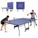  теннисный стол международный стандарт размер раздельный тип перемещение с роликами для бытового использования размер Family сборка тип стена удар . складной для бытового использования 