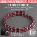  core force loop Cardinal red K14 white gold 50cm sport accessory bracele Golf training necklace Athlete COREFORCE