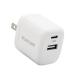  Elecom USB-C зарядное устройство USB PD соответствует 30W 2 порт (Type-C + USB-A) маленький размер легкий PD3.0 соответствует /Gan принятие / складывать 