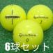 Lost Ball мяч для гольфа TaylorMade 2025 Distance+ мяч желтый 6 лампочка комплект б/у A разряд специальный отбор TaylorMade distance плюс скол . достижение!