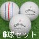  Lost Ball мяч для гольфа Callaway 2025 Хромированный Tour Triple бриллиант Triple * грузовик 6 лампочка комплект б/у B разряд прекрасный товар чуть более . дорога .......