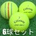  Lost Ball мяч для гольфа Callaway 2025 ERC SOFT желтый 6 лампочка комплект б/у B разряд прекрасный товар i-a-rusi- soft красный . синий. 3шт.@ линия soft ..3 деталь 