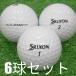  Lost Ball мяч для гольфа Srixon 2025 Z-STAR белый 6 лампочка комплект б/у B разряд прекрасный товар превосходный идти прямо вперед .... сразу .. soft . ощущение хороший удар чувство .gyu. останавливается 