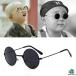  солнцезащитные очки детский круг линзы чёрный линзы очки женский мужской Kids меньше симпатичный модный модный предмет Trend очки UV cut 