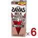 SAVAS The автобус MILK PROTEIN жир .0 молоко протеин 200ml какао тест диета Meiji meiji бумага упаковка протеин 15g 6 шт 