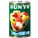  Sanyo . фрукты .. бобы консервы 4 номер .. бобы Sanyo фрукты фрукты жестяная банка подарок стратегический запас долгое время сохранение 