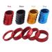  bicycle for aluminium alloy handlebar cap,6 piece / set, handlebar spacer, ring seal 